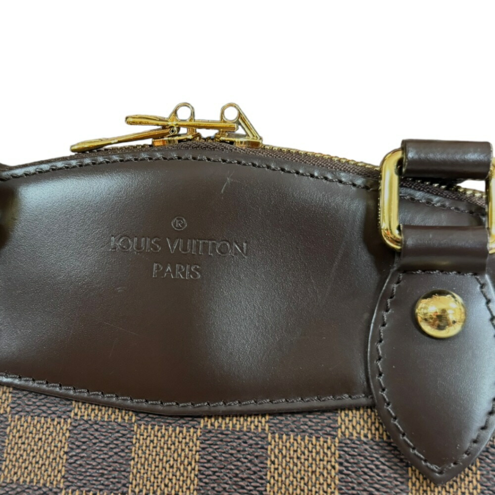 Louis Vuitton Verona PM Damier Handbag Canvas N41117 Brown Women's LOUIS VUITTON