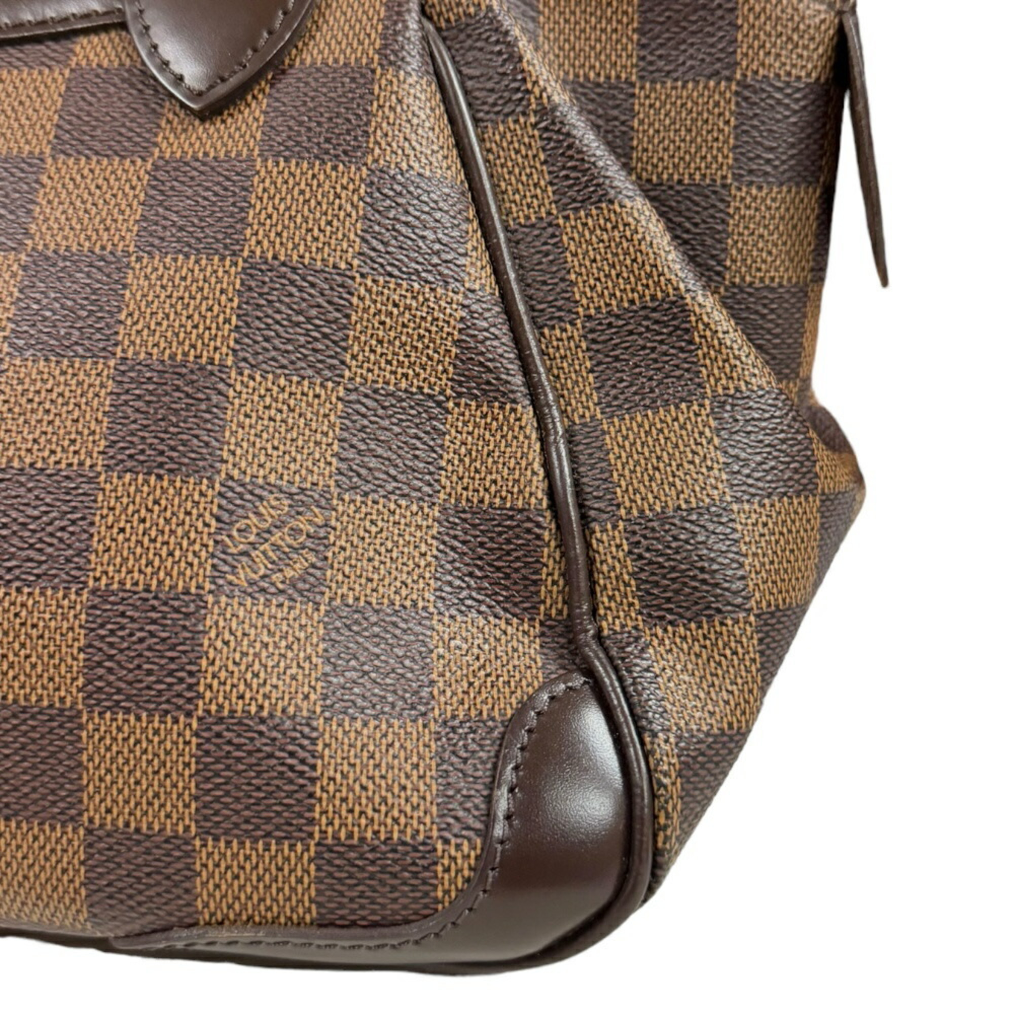 Louis Vuitton Verona PM Damier Handbag Canvas N41117 Brown Women's LOUIS VUITTON