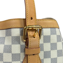 Louis Vuitton Hampstead MM Damier Azur Tote Bag Canvas N51206 White Women's LOUIS VUITTON