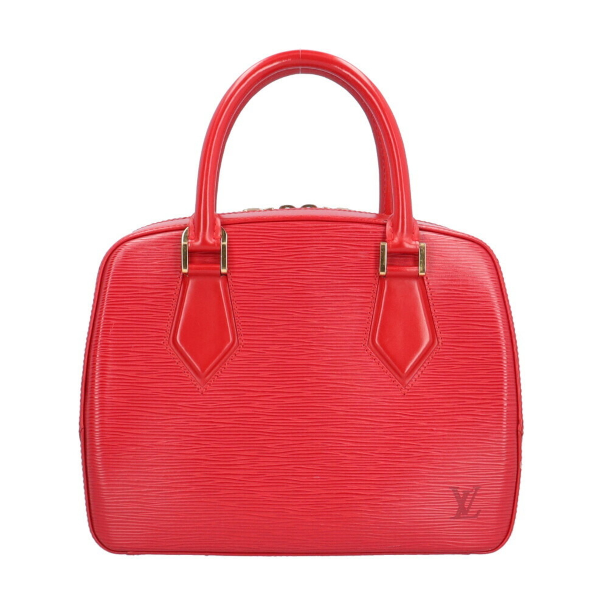 Louis Vuitton Sablon Epi Handbag Leather M52047 Red Women's LOUIS VUITTON