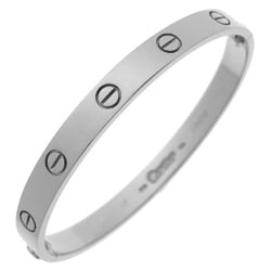 Cartier Love Breath Bracelet K18 White Gold Approx. 33.8g breath for women