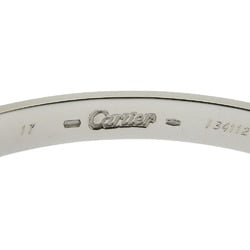 Cartier Love Breath Bracelet K18 White Gold Approx. 33.8g breath for women