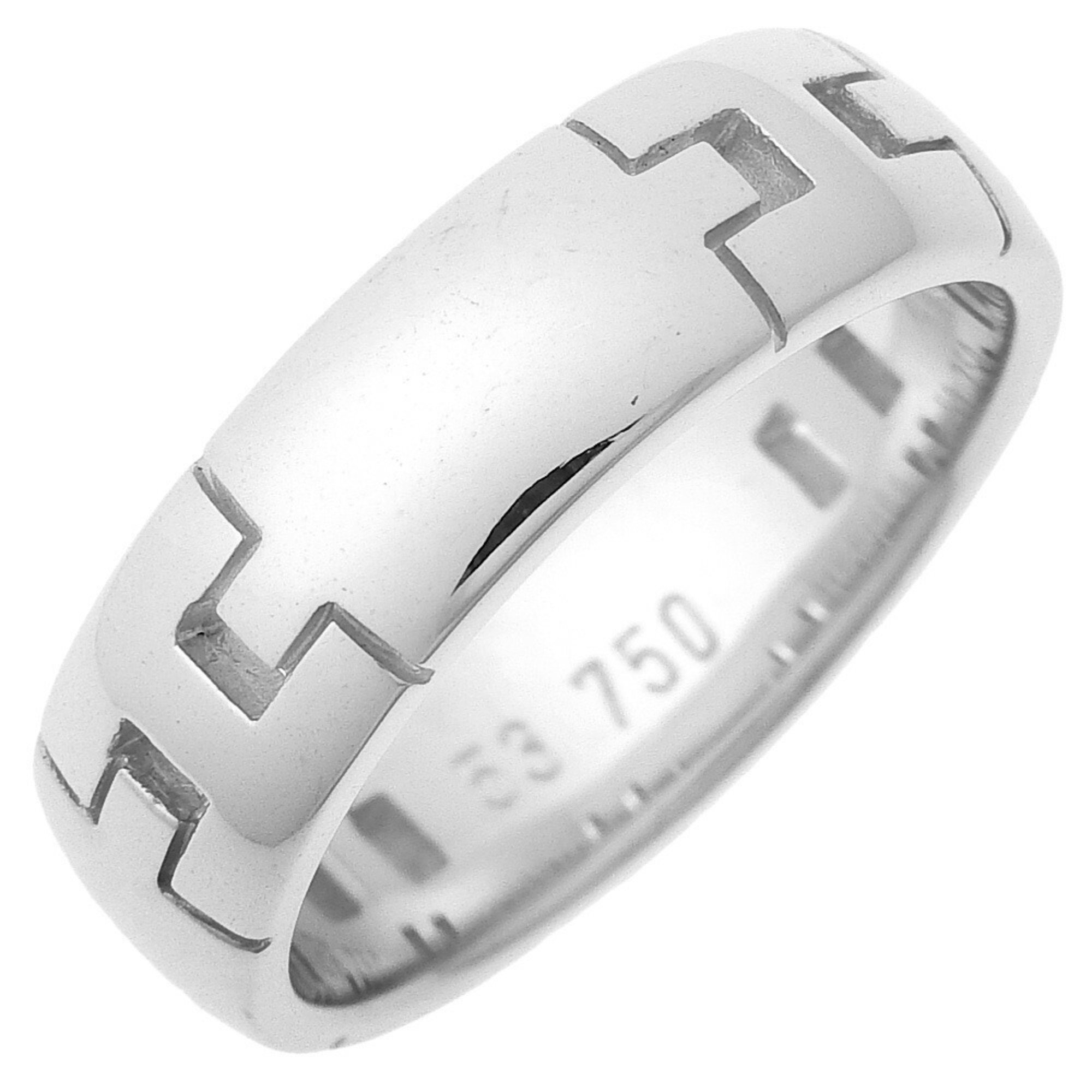 Hermes Hercules size 12.5 ring, K18 white gold, approx. 7.0g, Hercules, women's, W153124306