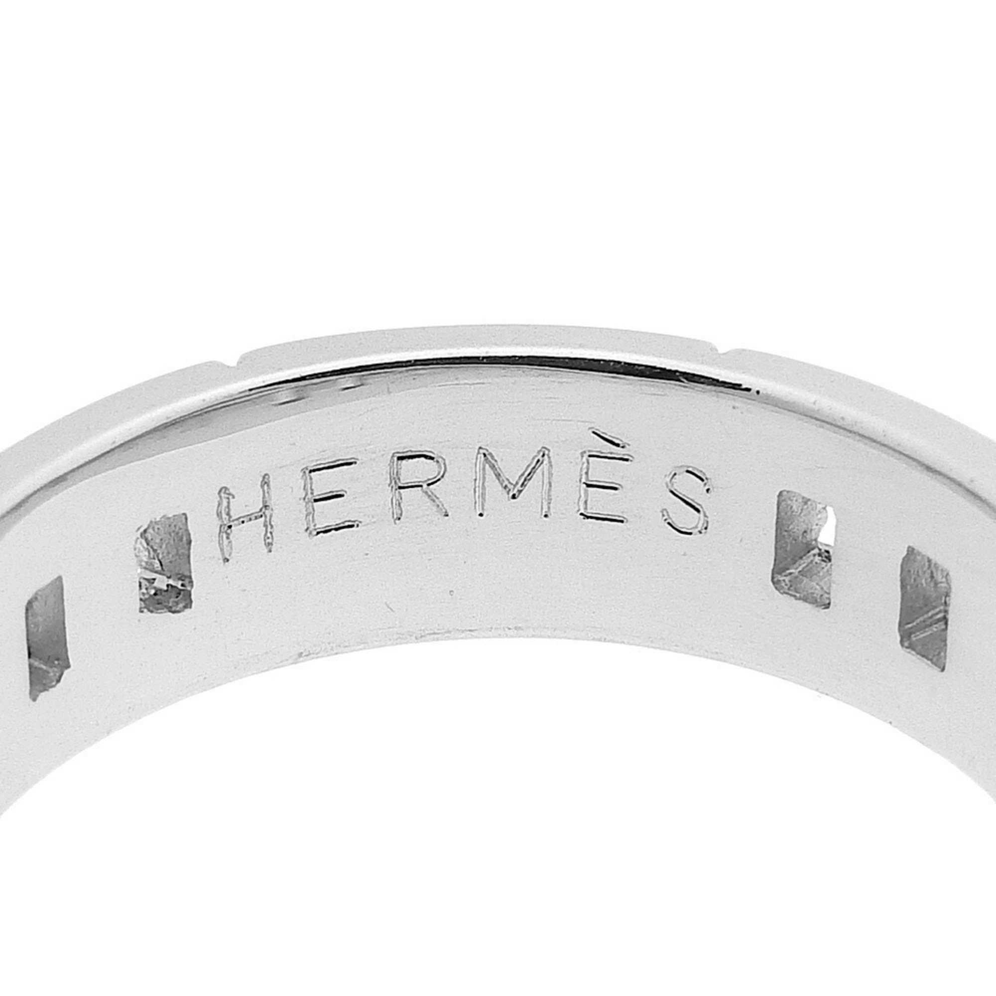 Hermes Hercules size 12.5 ring, K18 white gold, approx. 7.0g, Hercules, women's, W153124306