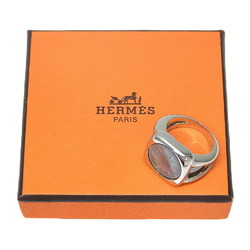 Hermes HERMES Serie size 12.5 ring, 925 silver x shell, approx. 11.5g, Serie, women's, W153124300