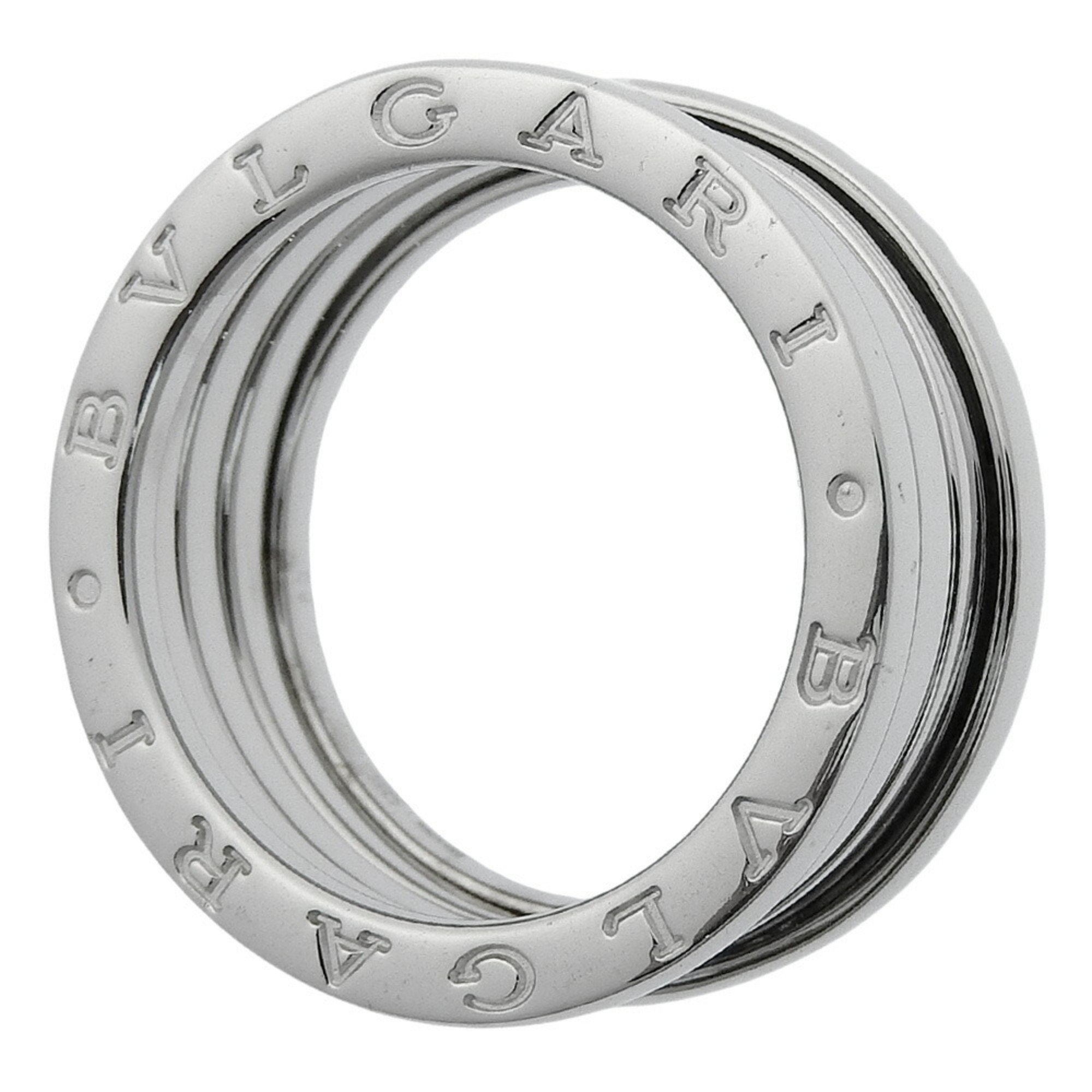 BVLGARI B-zero1 size 19 ring K18 white gold approx. 12.0g ladies