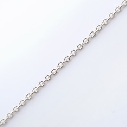 Tiffany TIFFANY&Co. Heart Medium Necklace Elsa Peretti Silver 925 Approx. 9.8g Open Women's