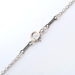 Tiffany TIFFANY&Co. Heart Medium Necklace Elsa Peretti Silver 925 Approx. 9.8g Open Women's