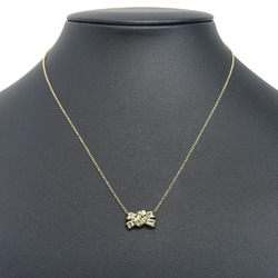 Tiffany & Co. Ribbon Necklace, K18 Yellow Gold, Ribbon, Approx. 3.6g, Women's, W153124285