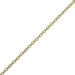 Tiffany TIFFANY&Co. Chain Cross Heart Necklace K18 Yellow Gold Approx. 6.1g Women's