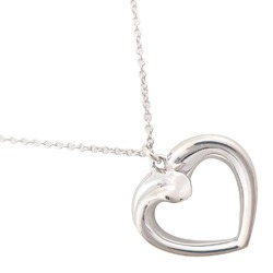 Tiffany TIFFANY&Co. New Tenderness Heart Necklace Paloma Picasso Silver 925 Approx. 4.4g Women's