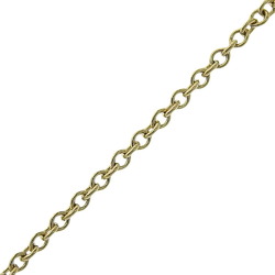 Tiffany TIFFANY&Co. Leaf Necklace Elsa Peretti K18 Yellow Gold Approx. 6.5g Women's