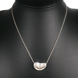 Tiffany TIFFANY&Co. Bean Medium Necklace Elsa Peretti Silver 925 Approx. 10.8g Women's