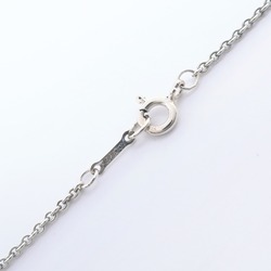 Tiffany TIFFANY&Co. Bean Medium Necklace Elsa Peretti Silver 925 Approx. 10.8g Women's