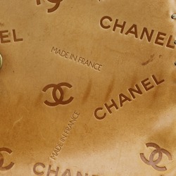 Chanel CHANEL Chain Shoulder Bag Coco Mark Natural Leather Brown Turn Lock ChainShoulder Women's B-Rank