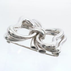 Tiffany TIFFANY&Co. Ribbon Brooch Silver 925 Approx. 15.6g Ladies