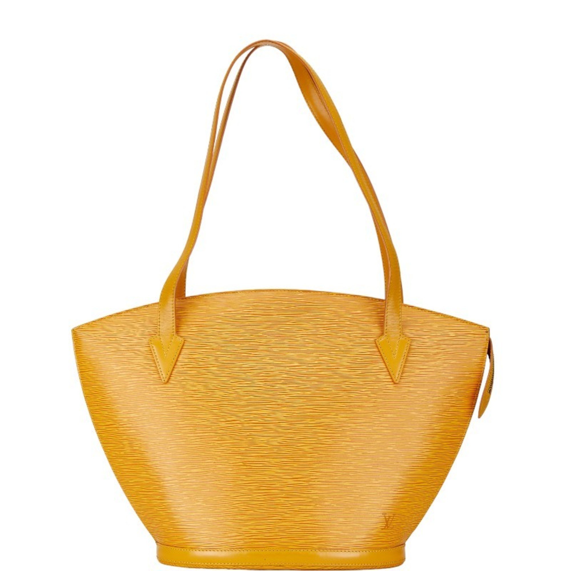 Louis Vuitton Epi Saint Jacques Shoulder Bag Tote M52269 Tassili Yellow Leather Women's LOUIS VUITTON