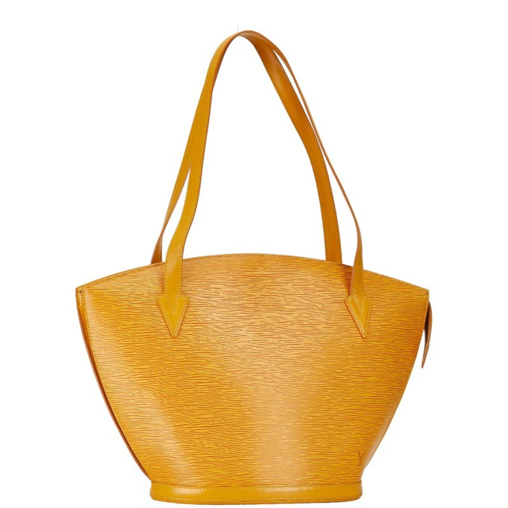 Louis Vuitton Epi Saint Jacques Shoulder Bag Tote M52269 Tassili Yellow Leather Women's LOUIS VUITTON