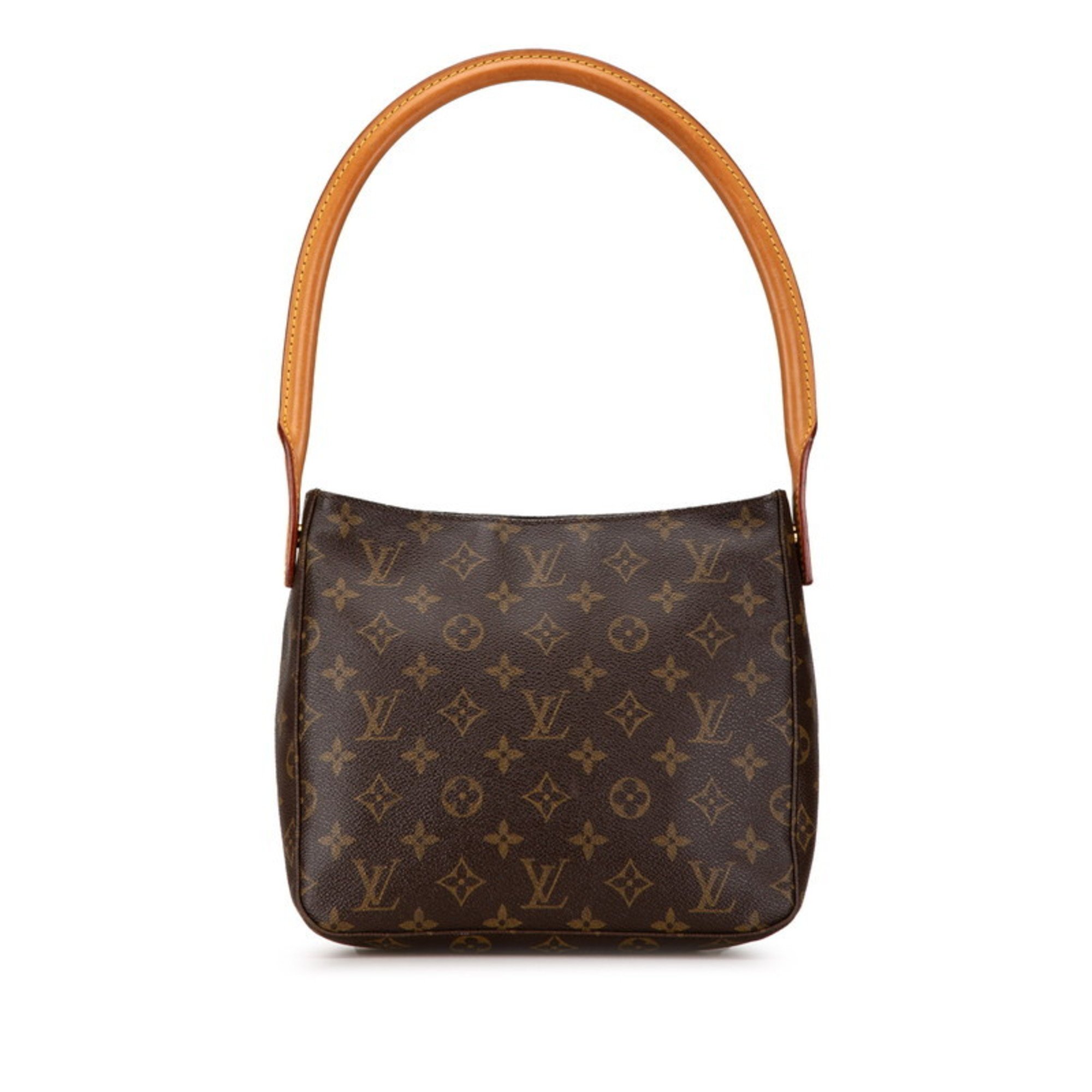 Louis Vuitton Monogram Looping MM Shoulder Bag Handbag M51146 Brown PVC Leather Women's LOUIS VUITTON