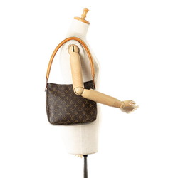 Louis Vuitton Monogram Looping MM Shoulder Bag Handbag M51146 Brown PVC Leather Women's LOUIS VUITTON