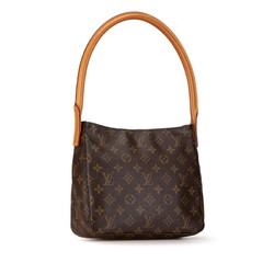 Louis Vuitton Monogram Looping MM Shoulder Bag Handbag M51146 Brown PVC Leather Women's LOUIS VUITTON