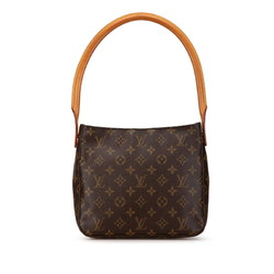 Louis Vuitton Monogram Looping MM Shoulder Bag Handbag M51146 Brown PVC Leather Women's LOUIS VUITTON