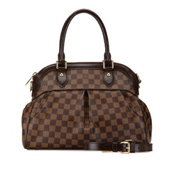 Louis Vuitton Damier Trevi PM Handbag Shoulder Bag N51997 Brown PVC Leather Women's LOUIS VUITTON