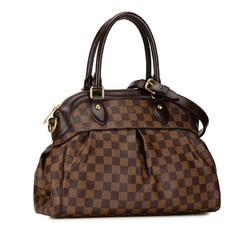 Louis Vuitton Damier Trevi PM Handbag Shoulder Bag N51997 Brown PVC Leather Women's LOUIS VUITTON