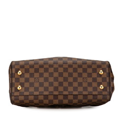 Louis Vuitton Damier Trevi PM Handbag Shoulder Bag N51997 Brown PVC Leather Women's LOUIS VUITTON