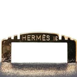 Hermes Artemis Bracelet Navy Gold Leather Plated Women's HERMES