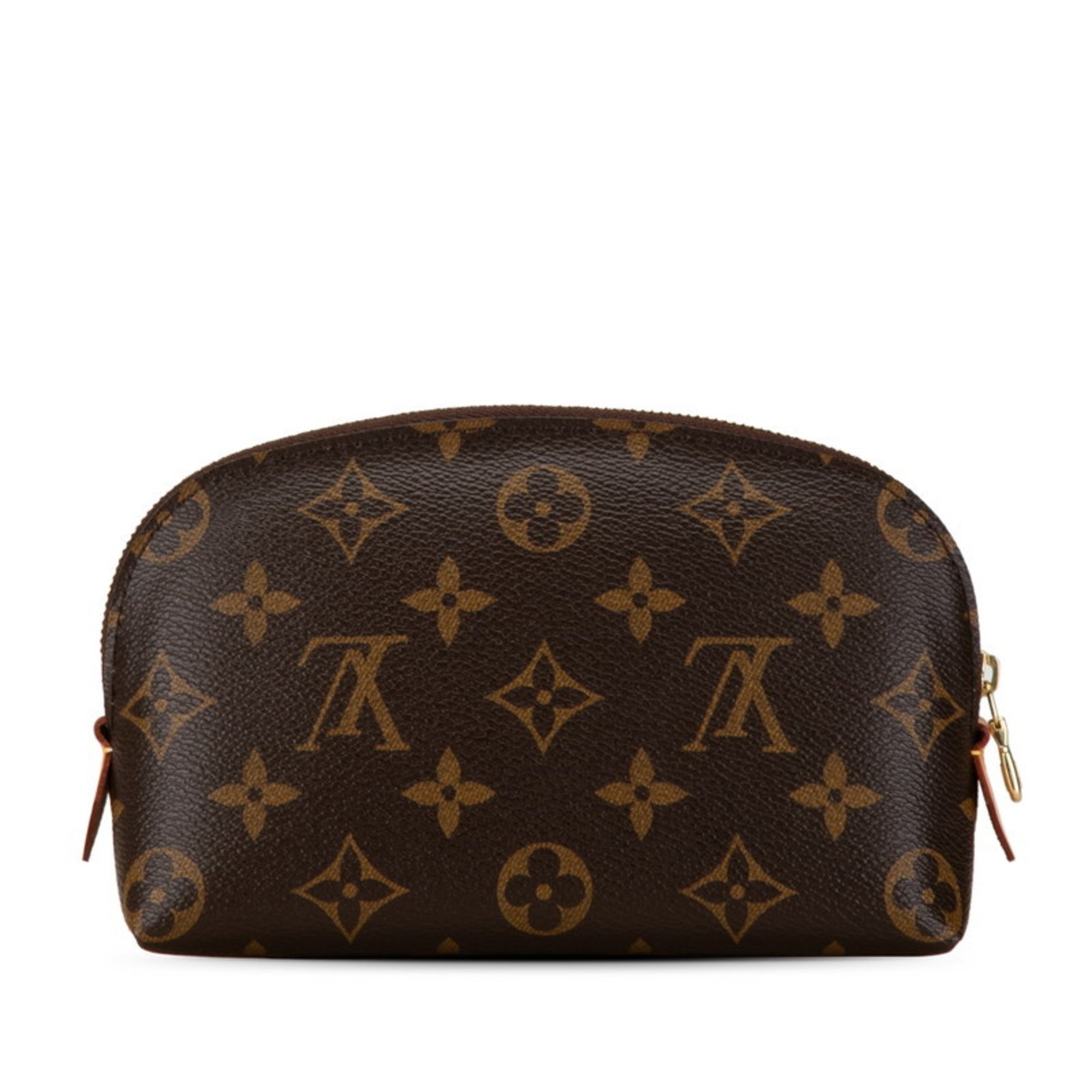 Louis Vuitton Monogram Pochette Tick Pouch M47515 Brown PVC Leather Women's LOUIS VUITTON