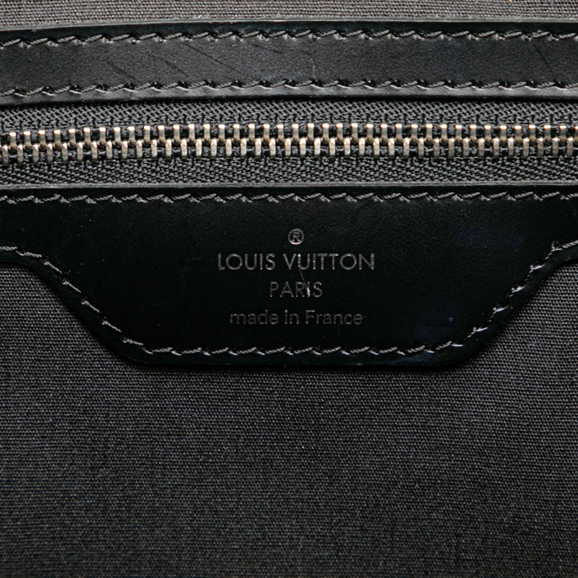 Louis Vuitton Epi Sac Montaigne Handbag Shoulder Bag M59302 Noir Black Leather Women's LOUIS VUITTON