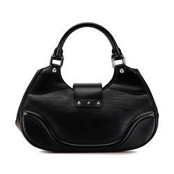 Louis Vuitton Epi Sac Montaigne Handbag Shoulder Bag M59302 Noir Black Leather Women's LOUIS VUITTON