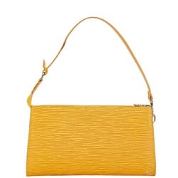 Louis Vuitton Epi Pochette Accessory M40824 Citron Yellow Leather Women's LOUIS VUITTON