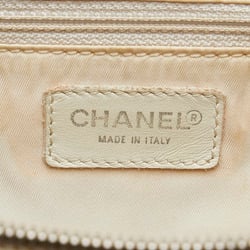 Chanel New Travel Line Backpack A15958 Beige Nylon Women's CHANEL