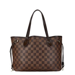 Louis Vuitton Damier Neverfull PM Tote Bag Handbag N41359 Ebene Brown PVC Leather Women's LOUIS VUITTON