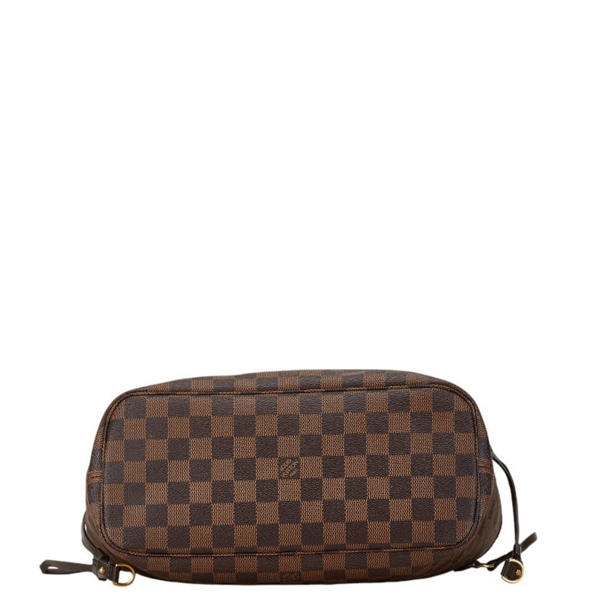 Louis Vuitton Damier Neverfull PM Tote Bag Handbag N41359 Ebene Brown PVC Leather Women's LOUIS VUITTON