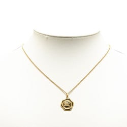 Burberry Sealing Stamp Knight Motif Necklace K18YG Yellow Gold Women's BURBERRY