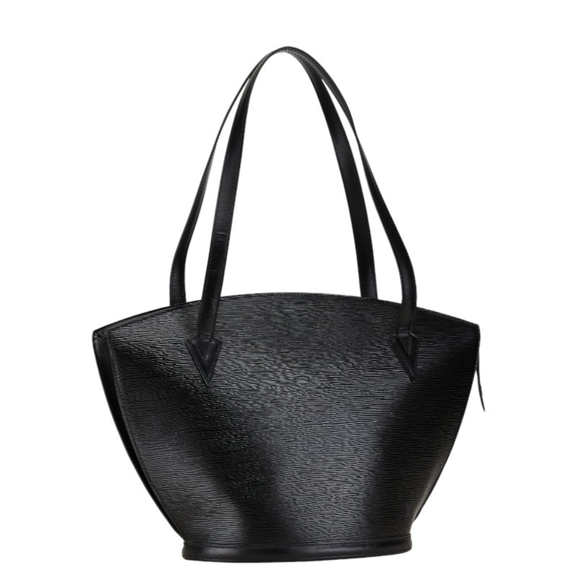 Louis Vuitton Epi Saint Jacques Tote Bag Shoulder M52262 Noir Black Leather Women's LOUIS VUITTON