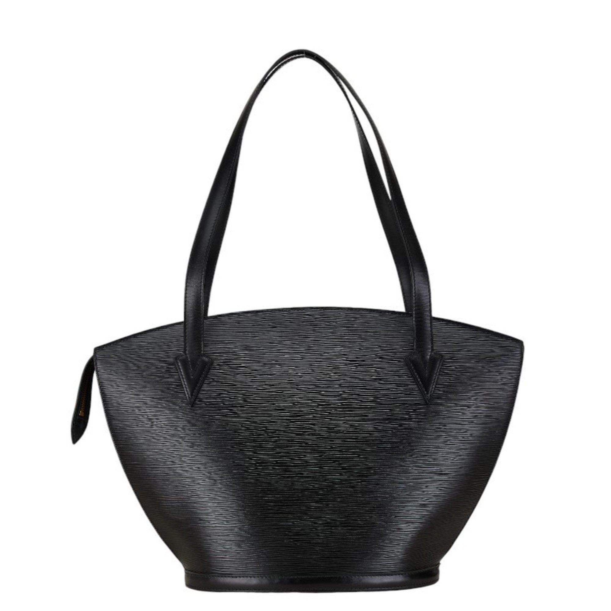 Louis Vuitton Epi Saint Jacques Tote Bag Shoulder M52262 Noir Black Leather Women's LOUIS VUITTON