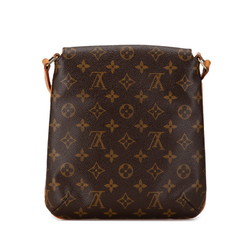 Louis Vuitton Monogram Musette Salsa Short Shoulder Bag M51258 Brown PVC Leather Women's LOUIS VUITTON