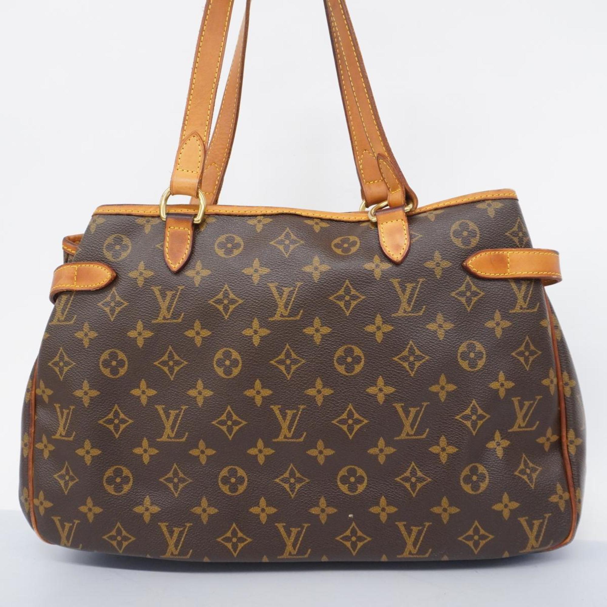 Louis Vuitton Tote Bag Monogram Batignolles Horizontal M51154 Brown Women's