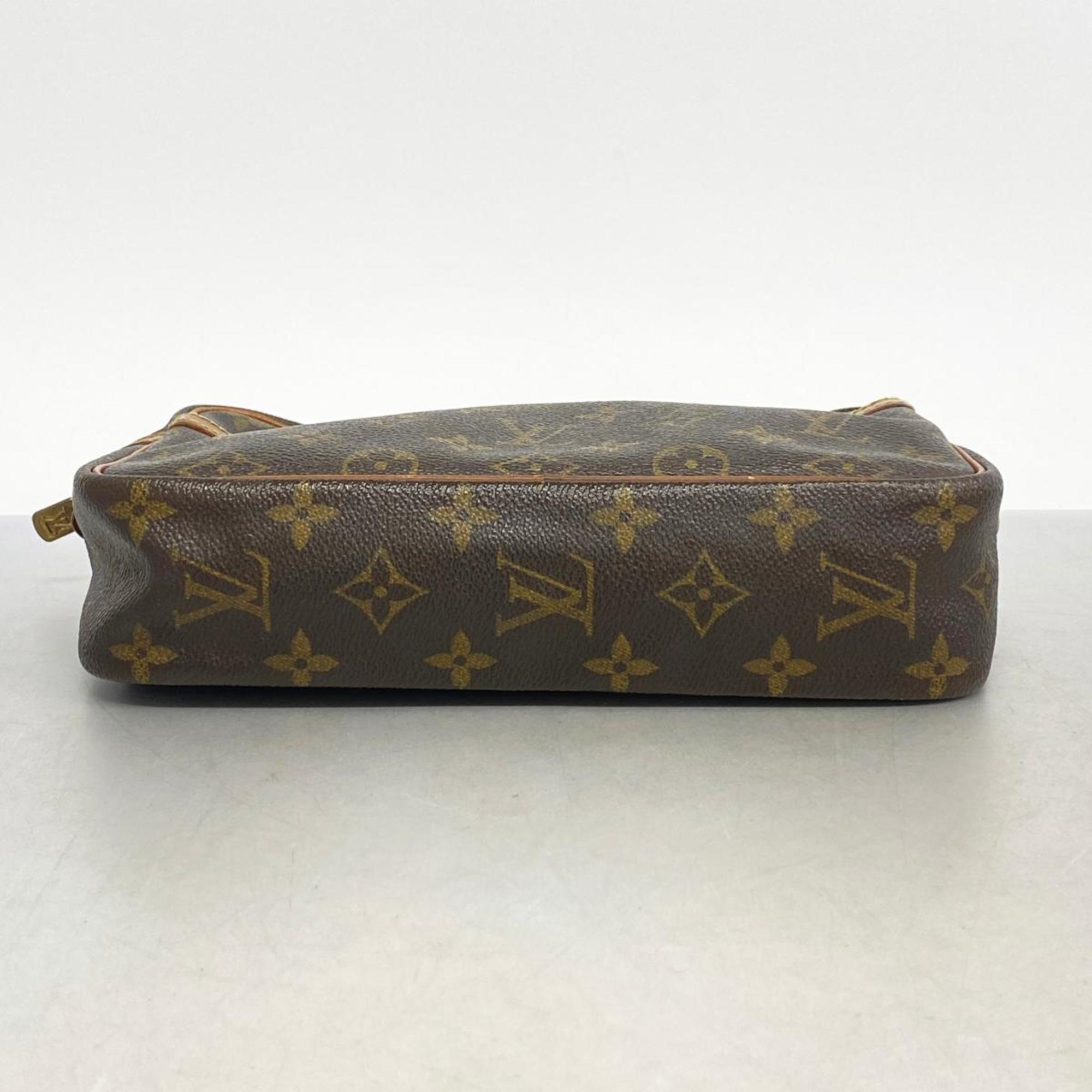 Louis Vuitton Clutch Bag Monogram Compiegne 23 M51847 Brown Men's Women's