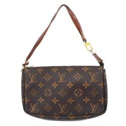 Louis Vuitton Pouch Monogram Pochette Accessoires M51980 Brown Women's