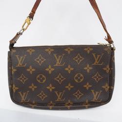 Louis Vuitton Pouch Monogram Pochette Accessoires M51980 Brown Women's