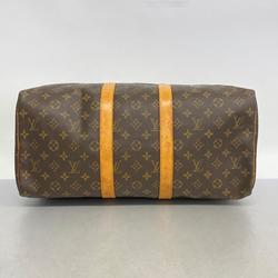 Louis Vuitton Boston Bag Monogram Keepall 45 M41428 Brown Men's Women's