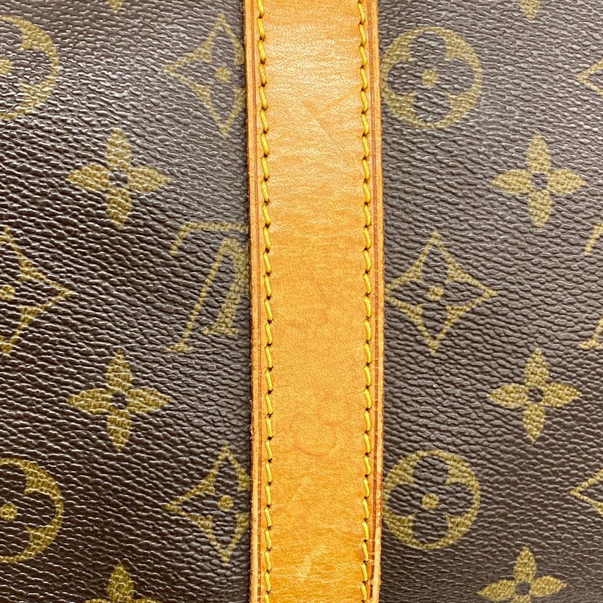 Louis Vuitton Boston Bag Monogram Keepall 45 M41428 Brown Men's Women's