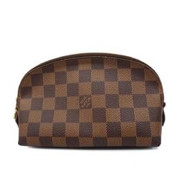 Louis Vuitton Pouch Damier Pochette Tick N47516 Ebene Ladies