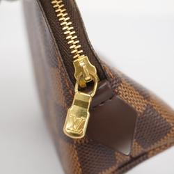 Louis Vuitton Pouch Damier Pochette Tick N47516 Ebene Ladies