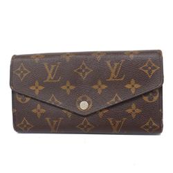 Louis Vuitton Long Wallet Monogram Portefeuille Sarah M60531 Brown Ladies